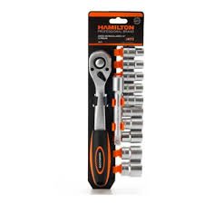 LLAVE DE TUBO X 12PC EN BLISTER CROMADA CV-12P/AF4613