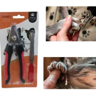 SET DE ALICATES CORTA UÑAS Y LIMA DE MASCOTA HQ-5          BA-51