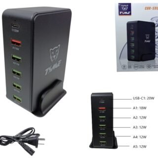 FUENTE DE ALIMENTACION 65W TIPOC/USB CAR-59046