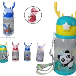 BOTELLA INFANTIL CAPYBARA CON CUERNITOS G292-01            G292