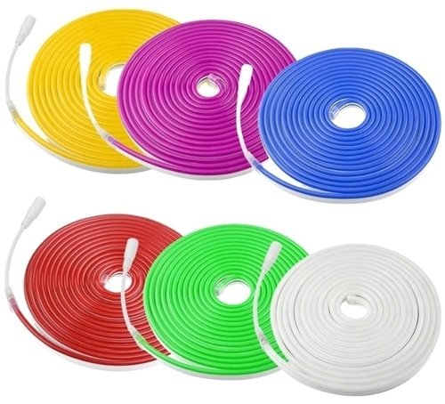 TIRA DE NEON COLORES CON TRANSFORMADOR HT-08