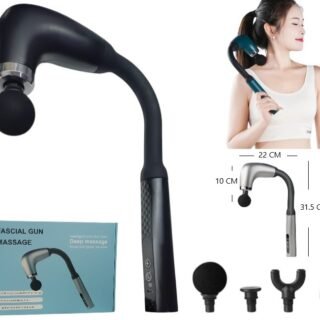 MASAJEADOR RECARGABLE CON MANGO DE EXTENSION         JC395