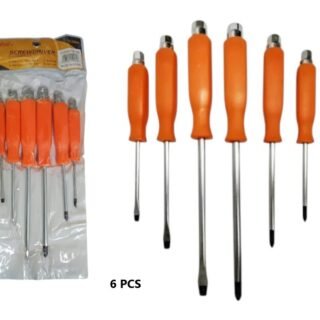 DESTORNILLADOR GOLPE X6PCS V6-104 (ROJO)          K-104