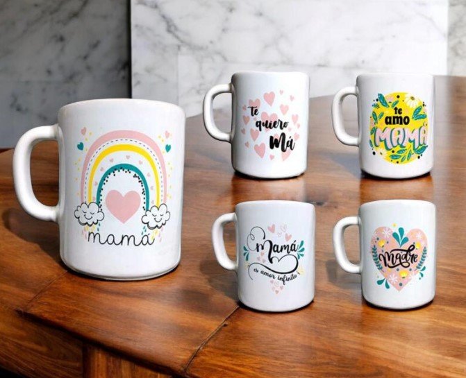 TAZA CERAMICA FELIZ DIA MAMA K-TZ001/LOE51