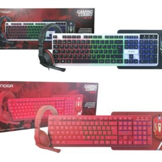 KIT COMBO GAMER 4 EN 1 NOGA NKB-413N