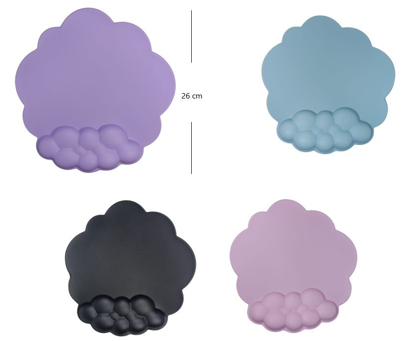 PAD MOUSE GEL NUBE PAD-61026