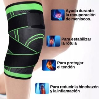 RODILLERA REFORZADA DOBLE CORREA AJUSTABLE           TV-07