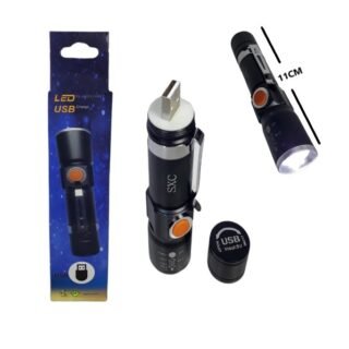 LINTERNA LED RECARGABLE USB BL-616 6126 6898-2             616