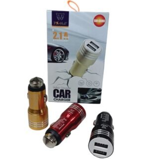 CARGADOR DE AUTO 2USB             CAR-53006
