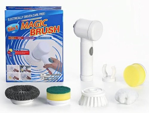 KIT CEPILLOS DE LIMPIEZA 5 EN 1 RECARGABLE F-5IN1