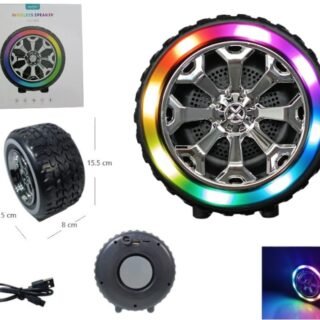 PARLANTE RUEDA BT/FM/USB CON LUZ             GTS-1492B