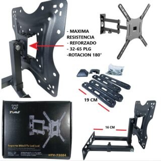 SOPORTE TV REFORZADO BRAZO 32-65 PLG              HTV-73004