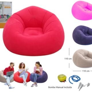 SOFA SILLON INFLABLE C/INFLADOR MANUAL              ISF-160906