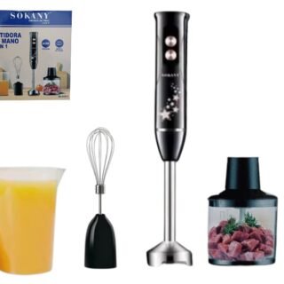 SET MINI PIMER BATIDORA DE MANO 4 EN 1 SOKANY SK-02012