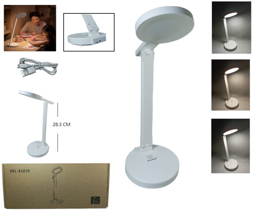 VELADOR DE ESCRITORIO REDONDO VEL-81029