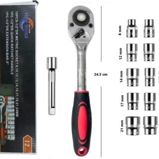 SET DE LLAVE TUBO 12PCS NEW TOOLS            12PCS