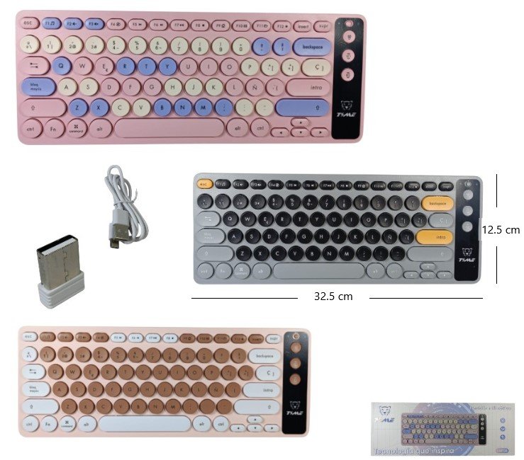 TECLADO INALAMBRICO 150T08