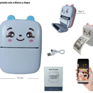 MINI IMPRESORA TERMICA BLUETOOTH             ET10203/A8C