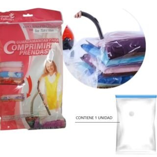 BOLSA GUARDAMANTAS AL VACIO 80CM X 120CM AB191 AB190