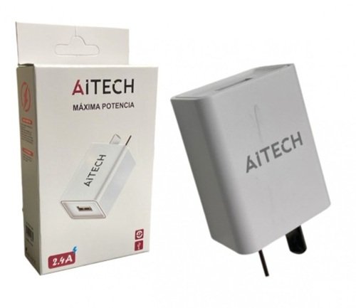 ADAPTADOR CARGADOR AITECH 2.4A AICP060139B