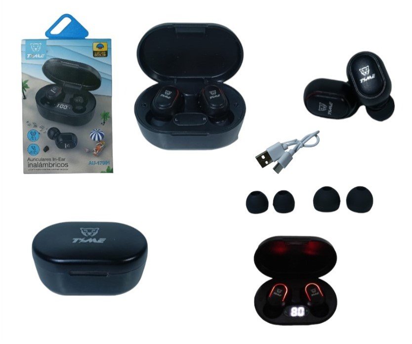 AU-17017 AURICULAR INALAMBRICO TIME AU-17005