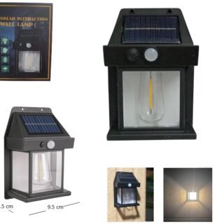 LAMPARA SOLAR FILAMENTO CON SENSOR        XF-8818/BK-888-L