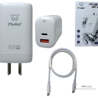 CARGADOR CON CABLE PD45W+ QC20W             CC-59126