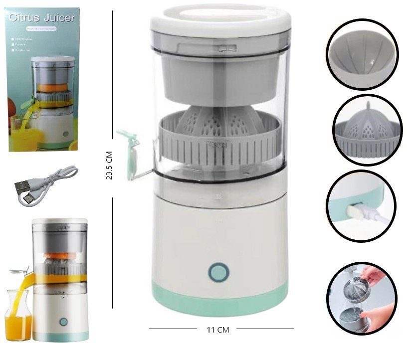 EXPRIMIDOR ELECTRICO PORTATIL RECARGABLE CJY-8024