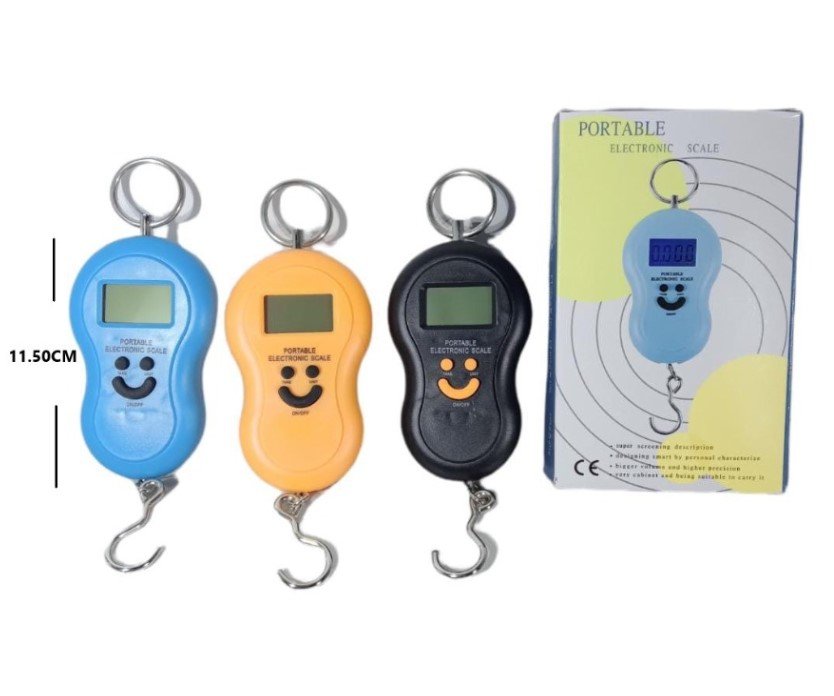 BALANZA ELECTRONICA 50 KG EQUIPAJE SMILE K24056 CX-E02