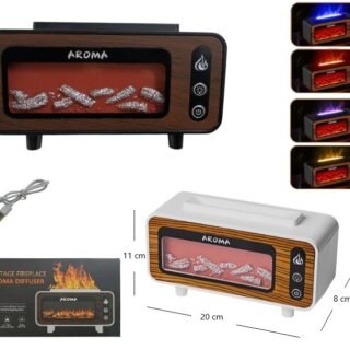 HUMIDIFICADOR FOGATA VINTAGE AROMA HM-212 HMF-91072