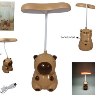 VELADOR CAPYBARA CON SACAPUNTAS              LED-83065