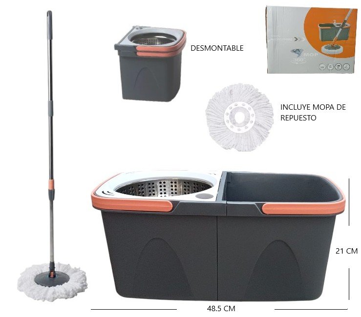 MOPA CENTRIFUGADORA CON DOBLE BALDE MP-8099