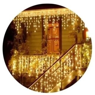 CORTINA LLUVIA LUZ CALIDA 3MTS X 60CM POL17-C