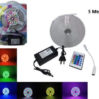 LED-9732 TIRA NEON RGB 5M C/ CONTROL 12V IP65              SV-STRIP