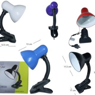 LAMPARA VELADOR BROCHE PINZA             VEL-81053