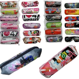 CARTUCHERA TUBO x 6 SURTIDO 99009