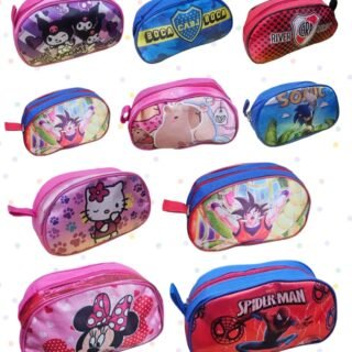 CARTUCHERA CORDURA INFANTIL DE PERSONAJES VARIOS 99340