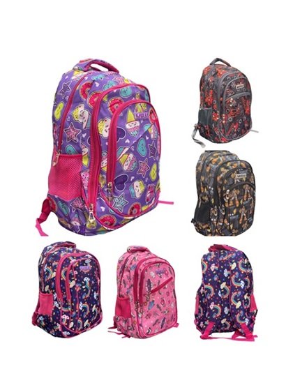 MOCHILA JUVENIL MIRAI 46cm x 35cm AF179