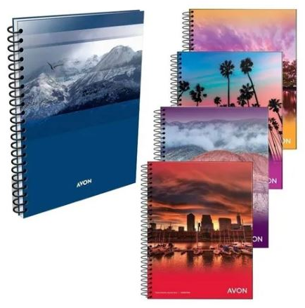CUADERNO AVON 80 HOJAS rayada/cuadriculado AVON/100782