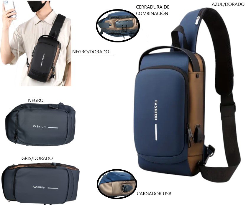 MORRAL BANDOLERA CON CLAVE P-260KA K7205