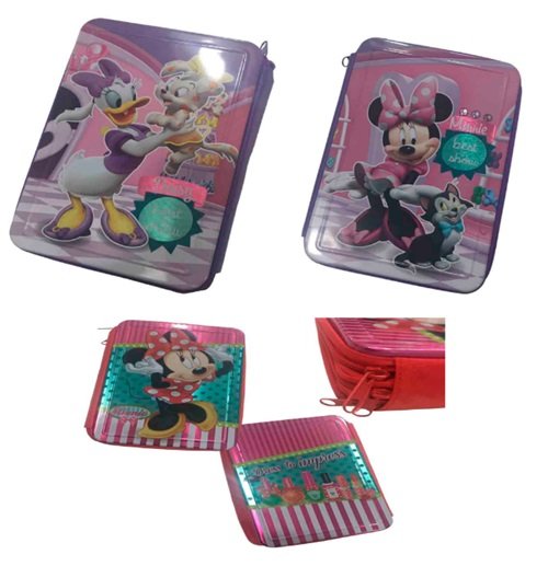 CANOPLA LATA 3 PISOS MICKEY - MINNI KM879