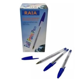 LAPICERA AZUL CRISTAL CAJA x 50 UNIDADES R-LIB9521