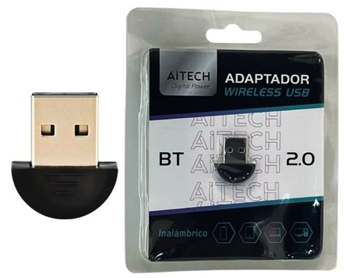 ADAPTADOR RECEPTOR BLUETOOTH AITECH AICA100122N