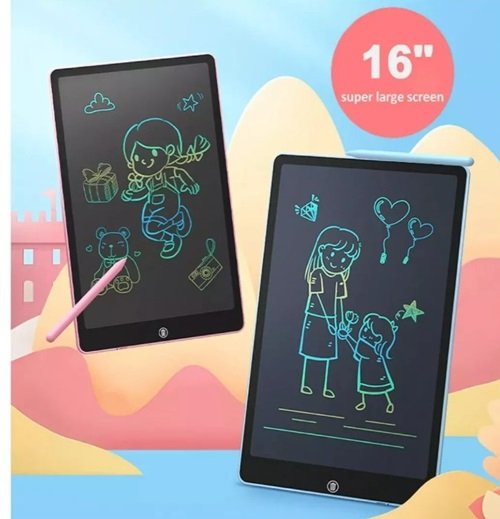 PIZARRA MAGICA 16" MULTICOLOR BB1602C