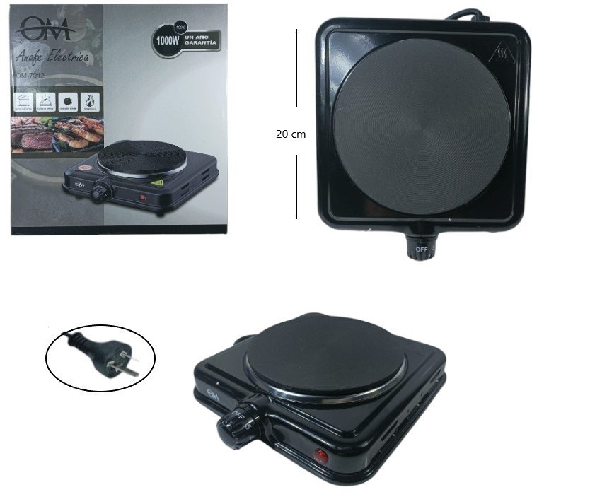 ANAFE ELECTRICO 1 HORNALLA OM OM-5111 OM-7012