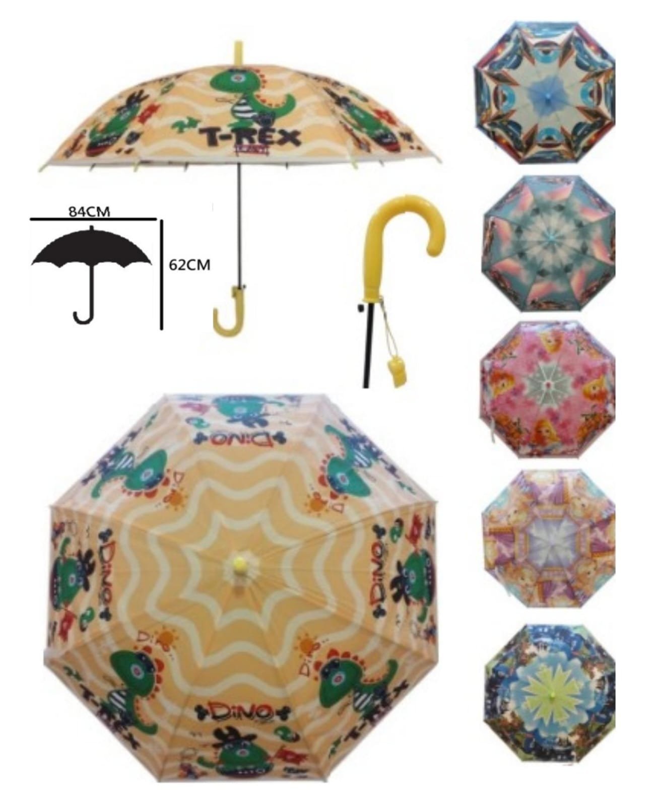 PARAGUA INFANTIL - VARIEDAD DE COLORES Y DISEÑOS VR23