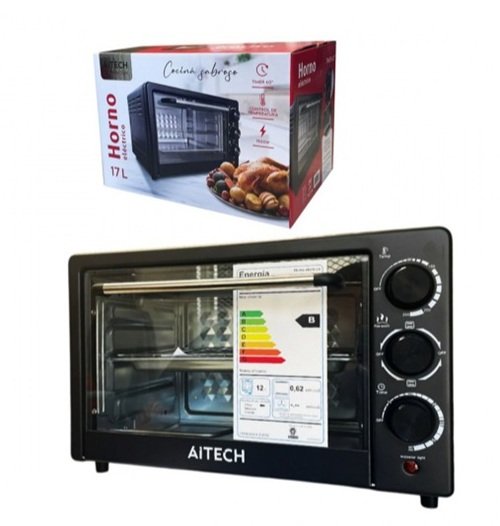 HORNO ELECTRICO AITECH 17L 1500W AIHG251156N