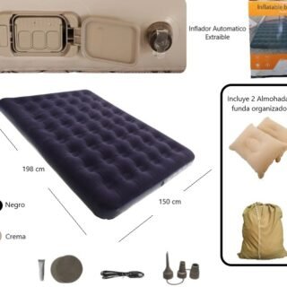 COLCHON INFLABLE CON INFLADOR AUTOMATICO           ICO-160914