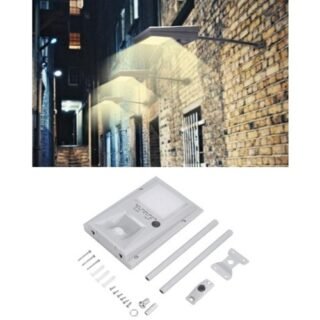 LUZ SOLAR LED 200 LUMENS IP54 2W C/ SENSOR KSM-108