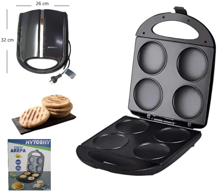 TOSTY AREPAS 1400W PA-08028